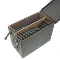Ammo, 7.62x54R, belted, can, 400rds, Czech