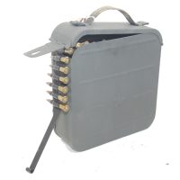 Ammo, 7.62x54R, belted, can, 250rds, Bulgarian