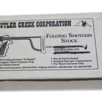 Remington 870, Butler Creek Folding Stock, Stainless