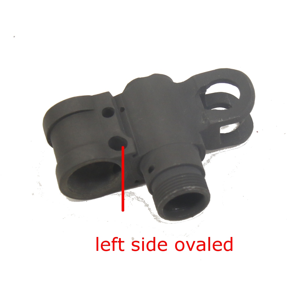 FAL, gasblock, open ear, damaged #2