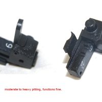 L1A1, rear sight, pitted