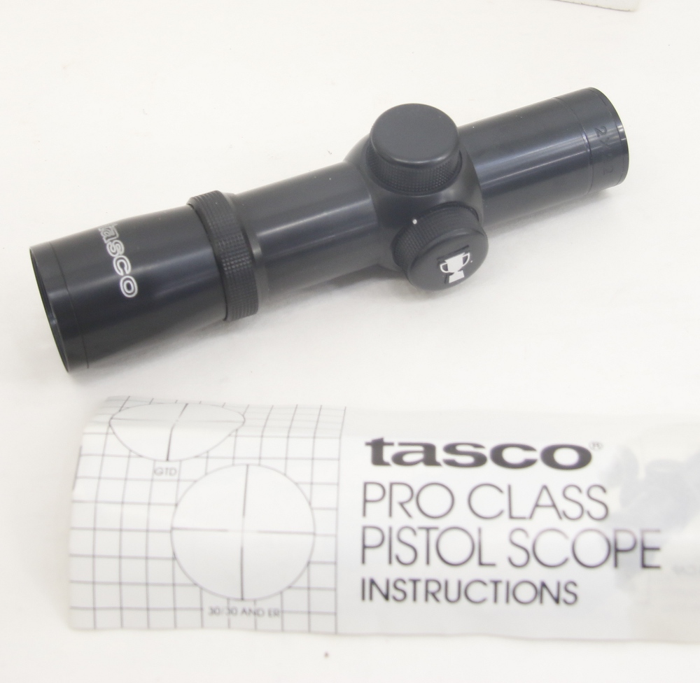 Scope, pistol, 2x, TASCO (Japan)